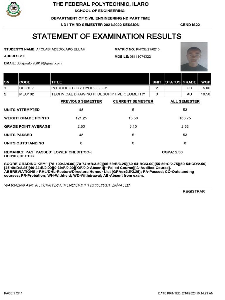 Statement of Result (6) PDF