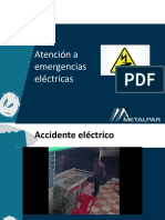 Atención Emergencia Accidente Eléctrico