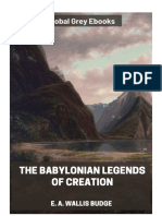 Babylonian Legends of Creation