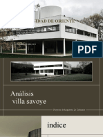 Analisis de Villa Savoye