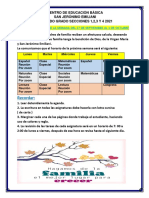 Agenda Del 27 de Sept Al 1 de Octubre