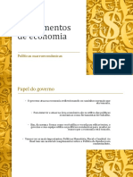 Politicas Macroeconômicas Política Fiscal