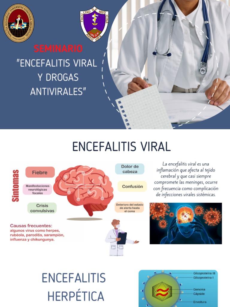 Encefalitis Viral y Tratamientos Antivirales | PDF | Rabia ...