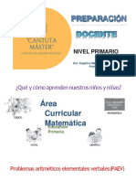 MATEMÁTICA PRIMARIA - Resuelve Problemas de Cantidad