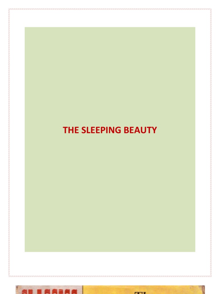 Sleeping Beauty Book Original Pdf