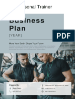 Personal Trainer Business Plan