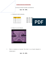 Tarea N 2 Ejercicios de Demanda