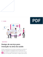 IMPORTANTE PRO MOMENTO Design de Serviço para Inovação Na Área Da Saúde - Distrito