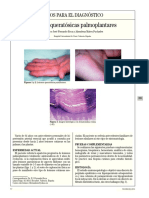 Lesiones Queratósicas Palmoplantares: Casos para El Diagnóstico