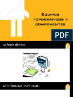 JP - S2 - Equipos Topográficos y Componentes