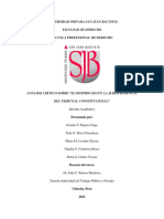 El Despido y La Jurisprudencia Del Tribunal Constitucional