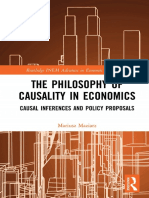Mariusz Maziarz - The Philosophy of Causality in Economics - Causal Inferences and Policy Proposals - (2020)