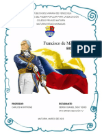 Biografia Francisco de Miranda
