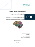 TFG - Stephanie - Julio - Version - Final - 2022 Incidencia de La Reserva Cognitiva en La Evolución de Los