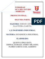 Universidad Politécnica Del Estado de Morelos. Proyecto Final. Segunda Parte