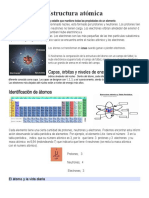 Lectura Estructura Del Atomo.