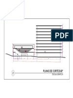 2 Plano de Corte B-B": Escala Gráfica