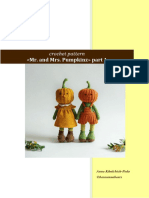Crochet Pattern Mr. and Mrs. Pumpkinz Part 1: Anna Kibalchich-Poda @bannannabears