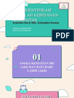 Mengidentifikasi Masalah Kebidanan (Kematian Ibu & Bayi, Kehamilan Remaja) - Annisa & Ranty