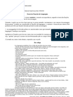 Exercício Funções Da Linguagem