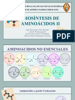 Biosíntesis de Aminoácidos II