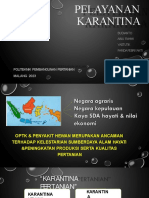 Pelayanan Karantina 2023