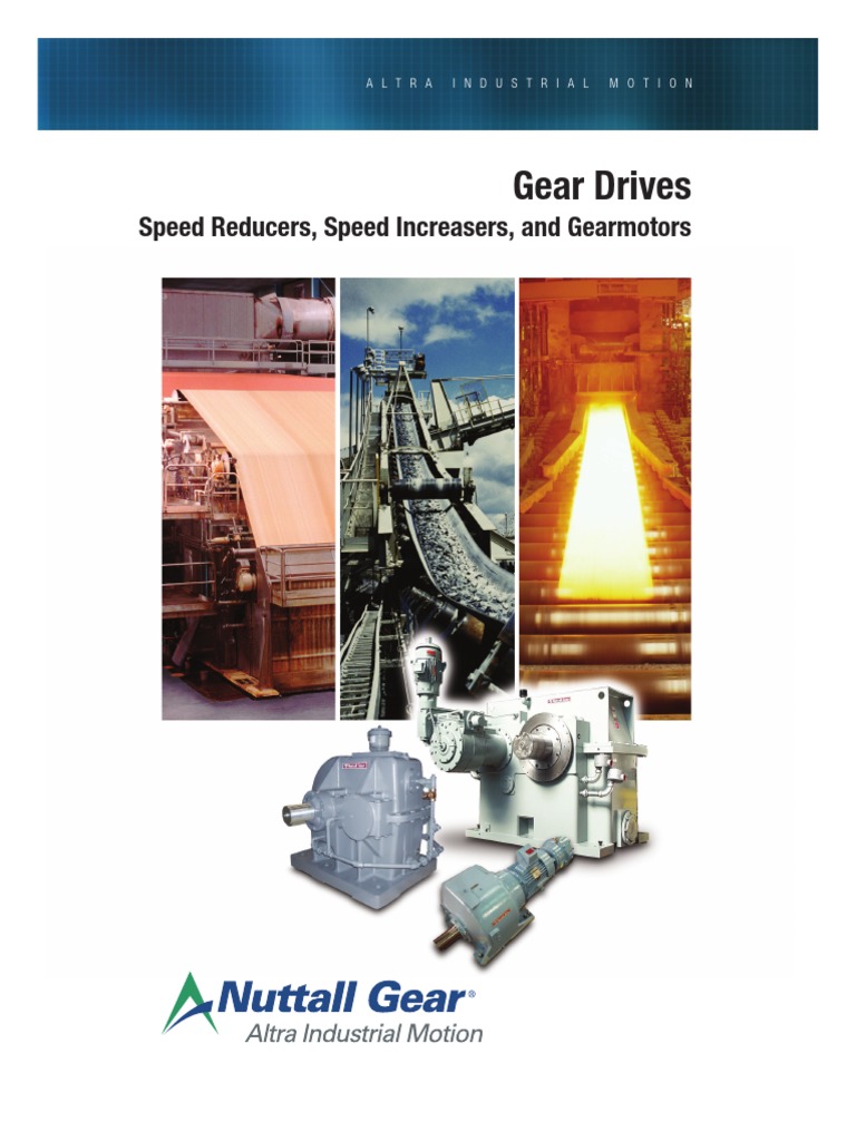 Nuttall Gear and Speed Reducers Overview | PDF | Machines ...