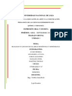 Acaro, Espinoza, Angamarca, Cobos, Elizalde. Trabajo Grupal Nº3.expr - Oral y Escrita