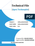 Technical File: Apex Technoplat