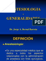 ANESTESIOLOGIA