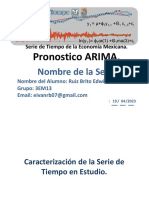 Pronostico ARIMA.: Nombre de La Serie