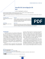 Eoftalmo Elaboração de Protocolo de Investigação de Vasculites Retinianas