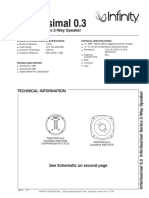 Infinitesimal 0.3 Technical Sheet