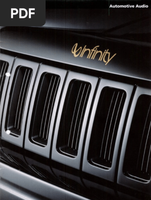 Infinity - Catalogue Car Stereo 1997 (English)