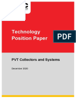 IEA SHC Task60 PVT Technology Position Paper