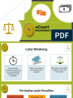 E-Court Untuk Publik