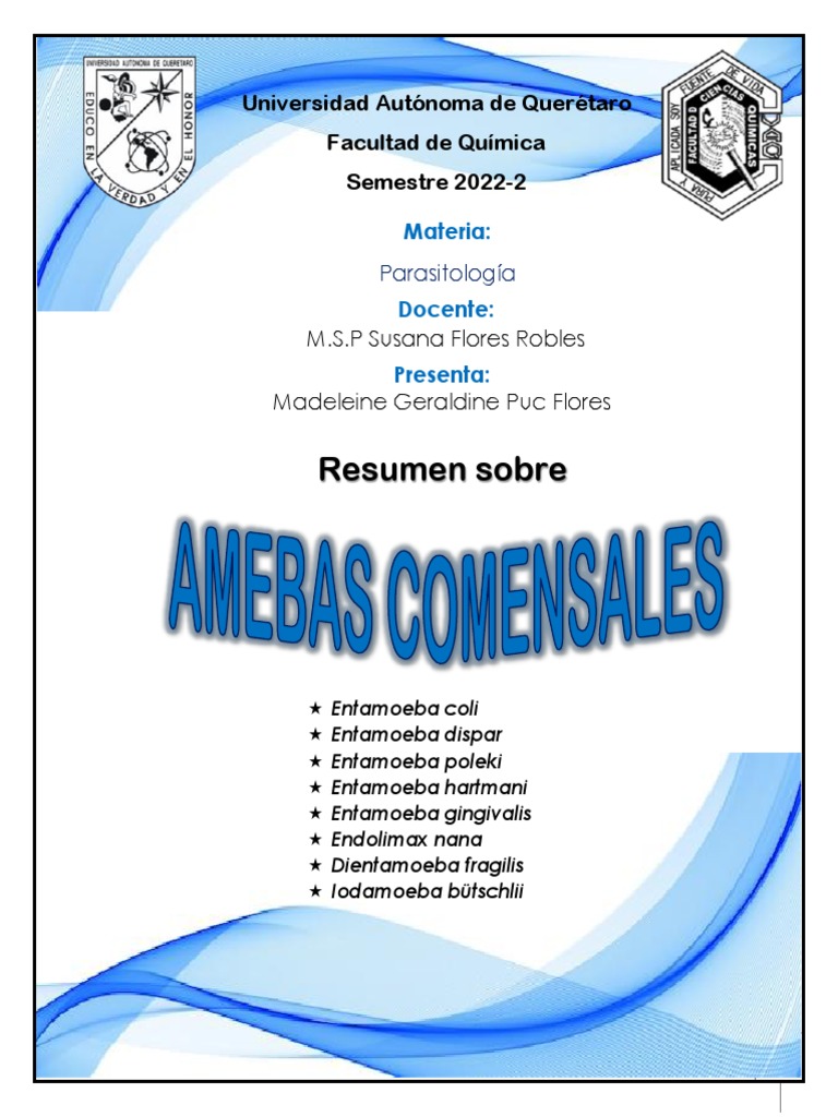 Amebas Intestinales y Diagnóstico | PDF | Especialidades Medicas ...