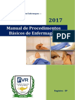 Manual de Procedimentos Básicos de Enfermagem - 2017