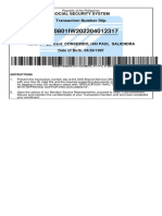 Transaction - Number - Slip CONSEBIDO, IAN PAUL SALIENDRA