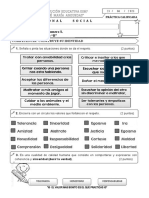 EXAMEN DE PERSONAL SOCIAL, 23 de Junio