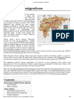 Early Human Migrations