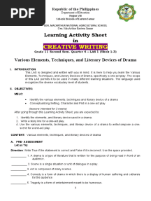 CREATIVE WRITING Q4 - LAS 1week 1 3