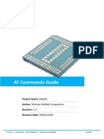 WTR IMA2A at Command Guide v1.2
