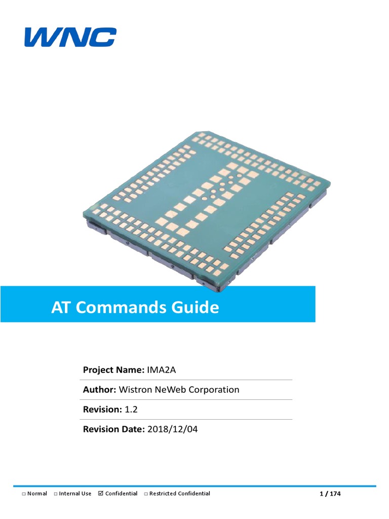 AT Command Guide Overview | PDF | Service Industries | Digital Technology