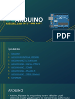 K2 6 Arduino UNO'Yu Tanıyalım