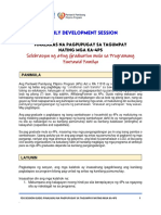 FDS Session Guide - Pagpupugay Sa Tagumpay NG Mga Ka-4Ps