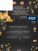 MATERI PRESENTASI (Implementasi Aqidah Islam Dalam Mewujudkan Kebahagiaan Dunia Akhirat)