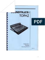 Soundtracs Topaz Manual