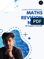 Icse Class 10 Maths Revision Notes