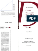 Gilles Deleuze Uma Vida Filosofica 8573261668